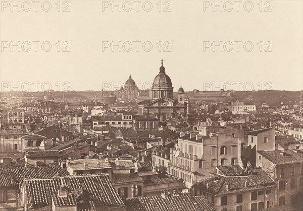 View of Rome, c. 1855.