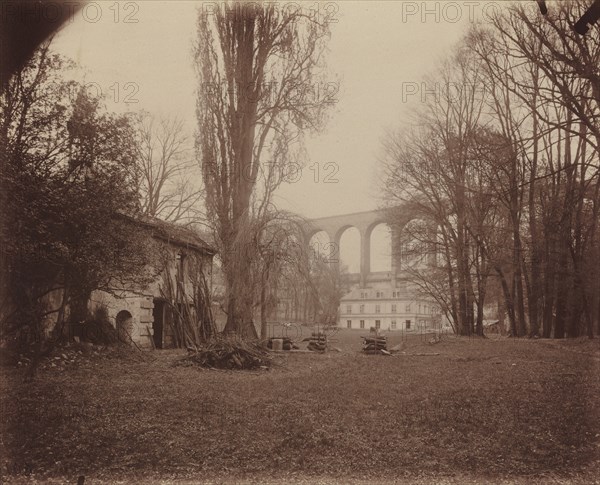 Arcueil-Cachan, Parc de Madame de Provigny, 1901.