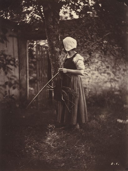 Peasant, c. 1870.