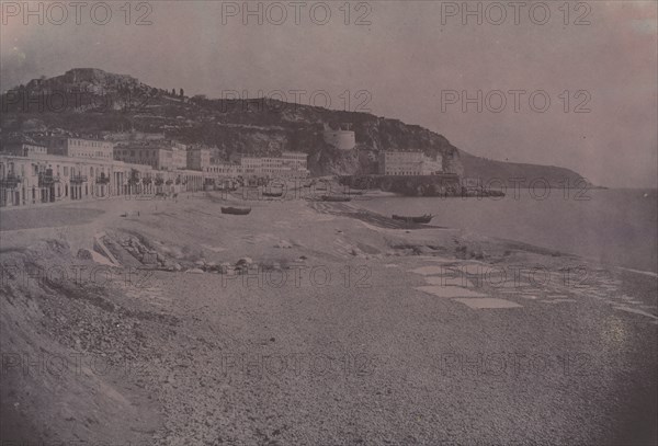 Les Ponchettes à Nice, c. 1855.