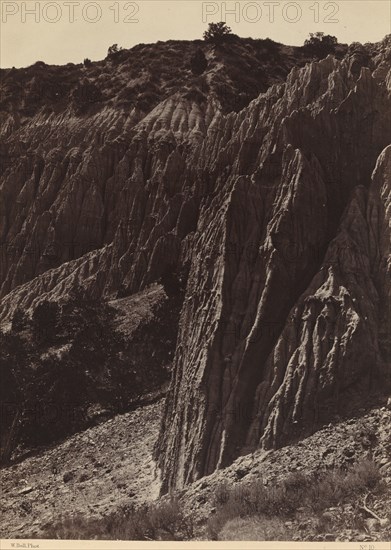Rain Sculpture, Salt Creek Canon, Utah, 1872.