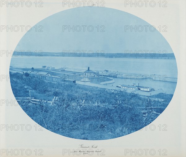 Guard Rock, Des Moines Rapids Canal L.W., 1885.