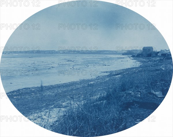 Levee at Rapids City, Illinois, 1891.