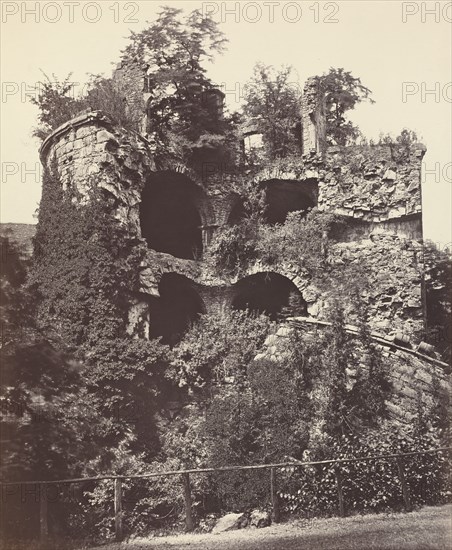 The Exploded Tower, Heidelberg Castle, c. 1865.