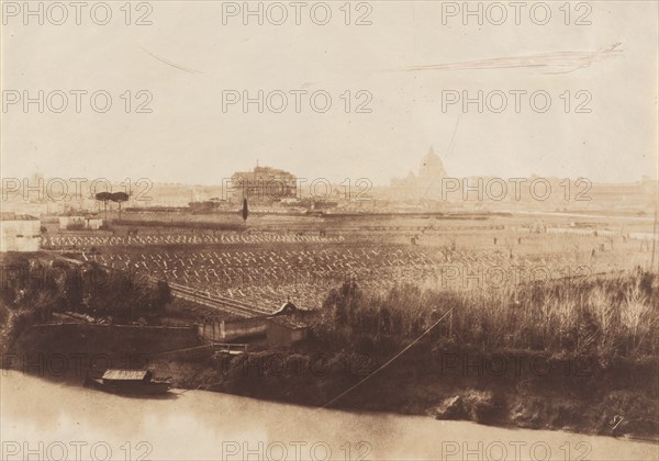 View of Rome, 1857.