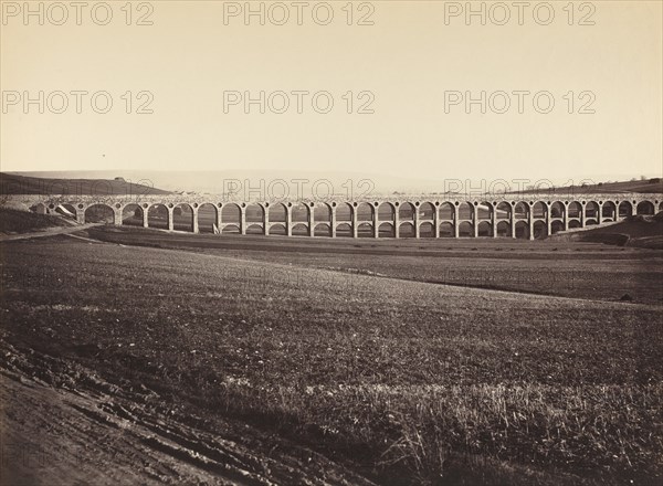 Arcades de pont sur Vanne (Arcades, Bridge over the Vanne), 1873.