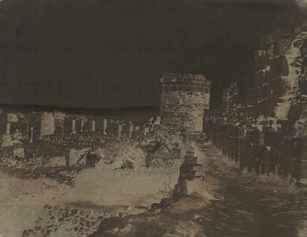 Kalaat el Hosn (Castle of the Knights, Syria), 1859.