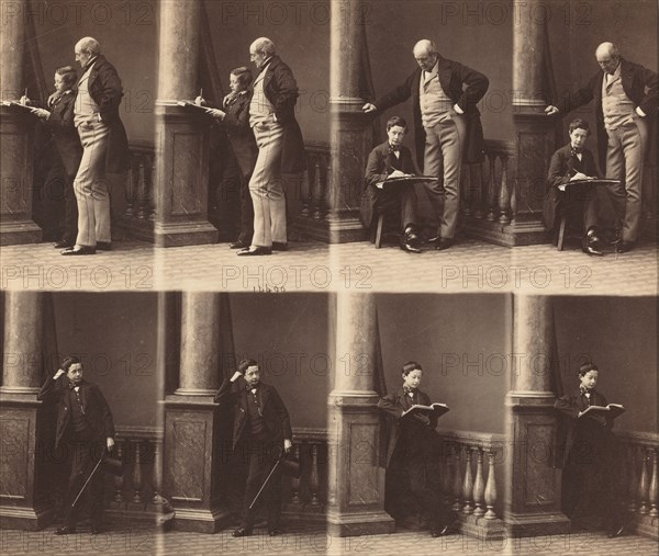 Monsieur Jadin and Son, c. 1860.