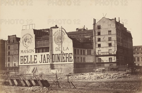 Maison de la Belle Jardinière, 1866 or 1867.