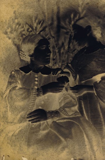 Portrait of Woman and Child, 1855.