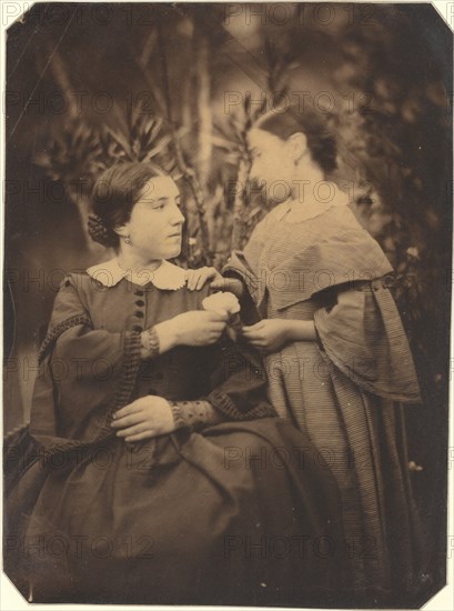 Portrait of Woman and Child, 1855.