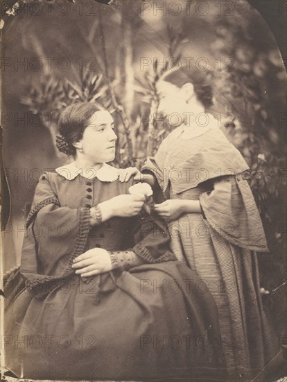 Portrait of Woman and Child, 1855.