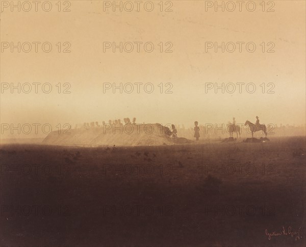 Cavalry Maneuvers, Camp de Châlons, 1857.