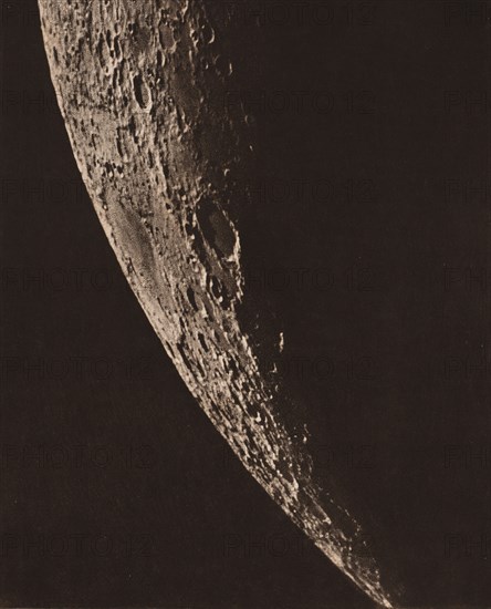 Carte photographique de la lune, 1909.