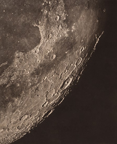 Carte photographique de la lune, 1904.