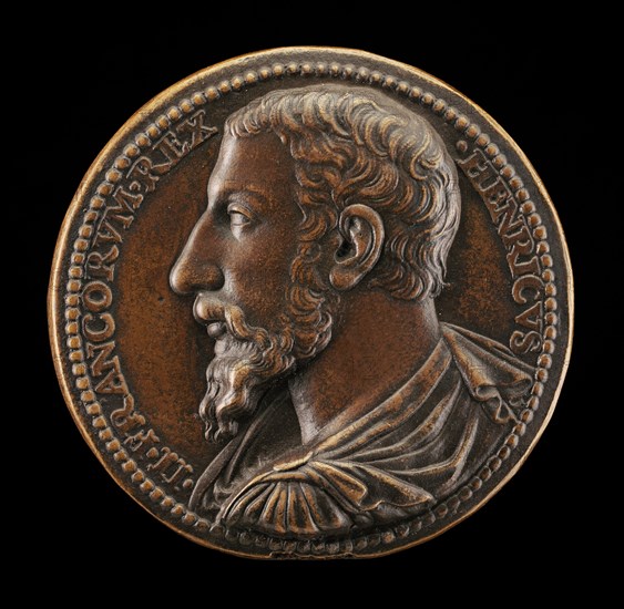 Henri II, 1519-1559, King of France 1547 [obverse], 16th century.