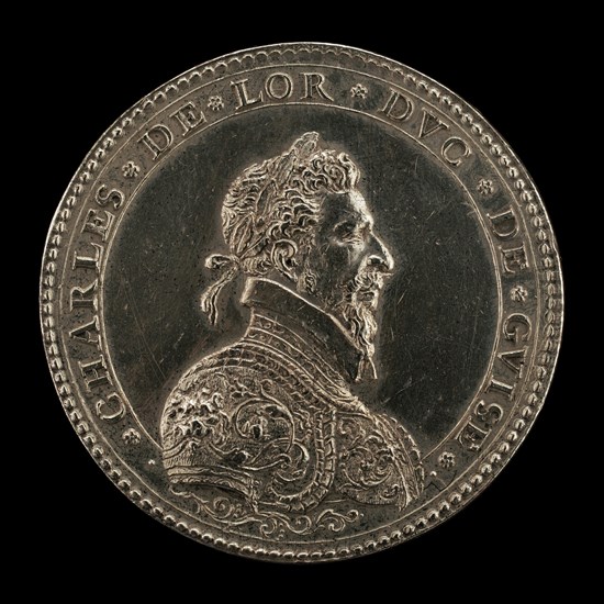 Charles III de Lorraine, 1543-1608, Duke de Guise [obverse], 16th century.