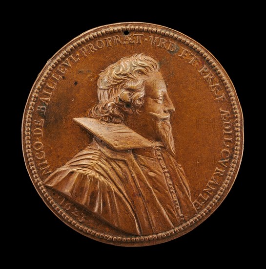 Nicolas de Bailleul, 1587-1652, Mayor of Paris 1622-1628 [obverse], 1623.