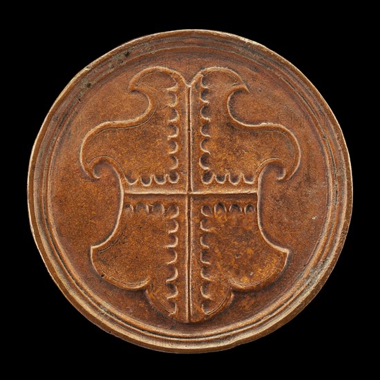 Arms of Gaudagni [reverse], early 16th century.