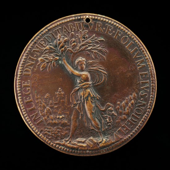 Daphne Transformed into a Laurel Tree [reverse], 1562-1566.