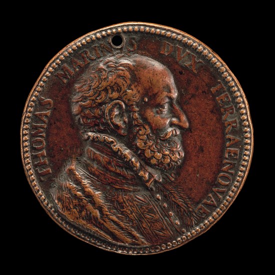 Tommaso Marino, Duke of Terranova, 1475-1572 [obverse], c. 1559.