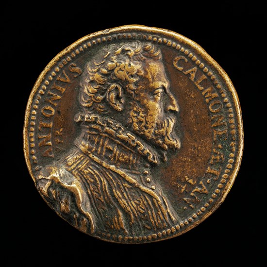 Antonio Calmone, Secretary to Philip II [obverse], c. 1570.