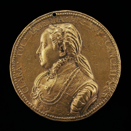 Chiara Taverna, Wife of Francesco Taverna [obverse], c. 1554.