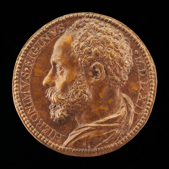 Girolamo Figino, 16th Century Milanese Painter [obverse], 1562.