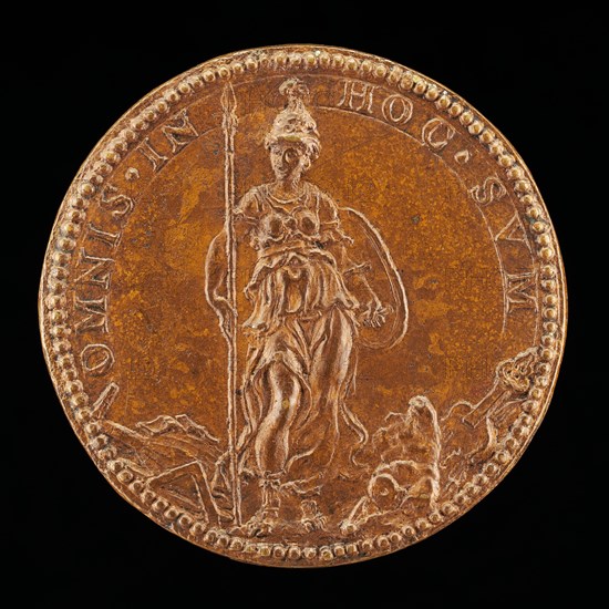 Minerva Armed [reverse], 1562.