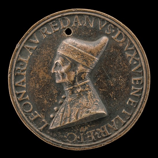 Leonardo Loredano, 1436-1521, Doge of Venice 1501 [obverse], 1501/1510.