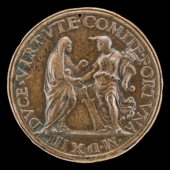 Virtue and Fortune [reverse], 1513.