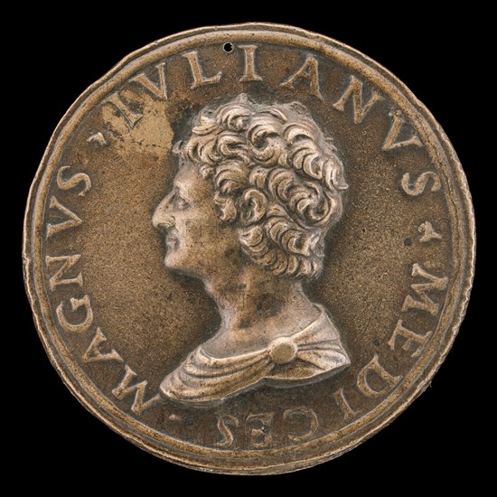 Giuliano II de' Medici, 1479-1516, Duc de Nemours 1515 [obverse], 1513.