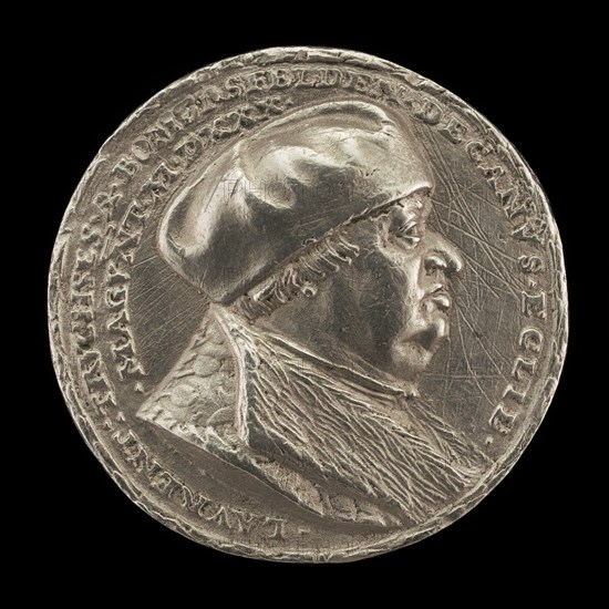 Lorenz Truchsess von Pommersfelden, 1473-1543, Dean of the Cathedral of Mainz [obverse].