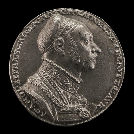 Lorenz Staiber, 1485/1486-1539, Patrician of Nuremberg, Writer, and Orator [obverse], 1535.