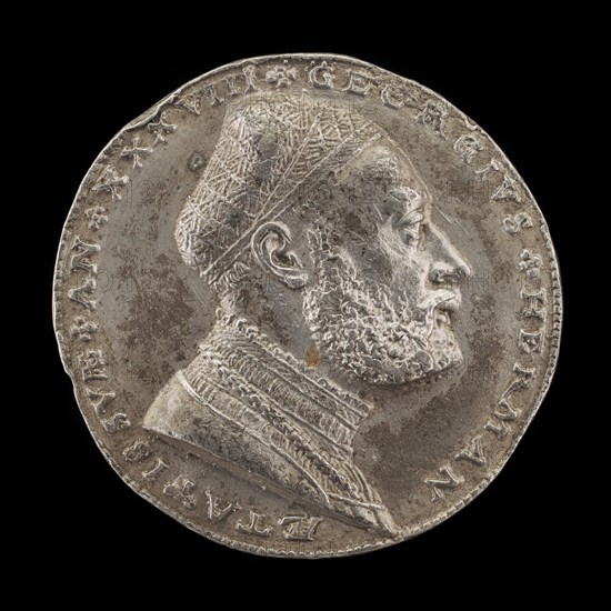 Georg Hermann, 1491-1552, German Philospher [obverse], 1529.