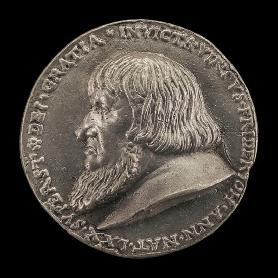 Friedrich the Elder, 1460-1536, Margrave of Brandenburg-Ansbach 1486 [obverse], 1528.