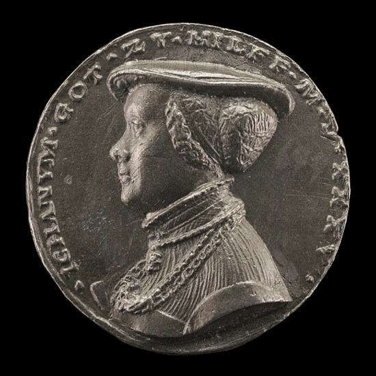 Magdalena Rummel, Wife of Lorenz Staiber 1509 [reverse], 1535.