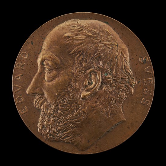 Eduard Suess, 1831-1914, Geologist [obverse], 1897.