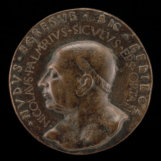 Niccolò Palmieri, 1401-1467, Bishop of Orte 1455-1467 [obverse], 1467.