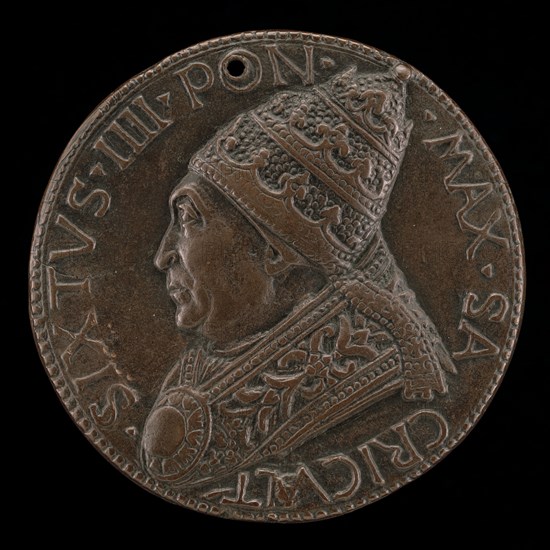 Sixtus IV (Francesco della Rovere, 1414-1484), Pope 1471 [obverse], 1481.