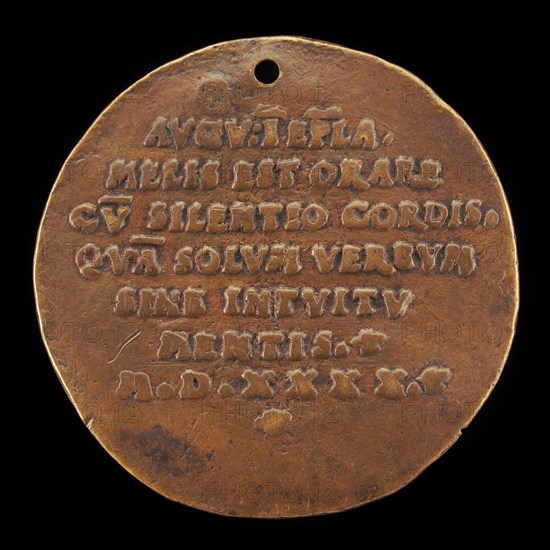 Inscription [reverse], probably 1540.