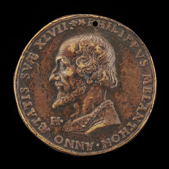 Philipp Melanchthon, 1497-1560, Reformer [obverse], 1543.