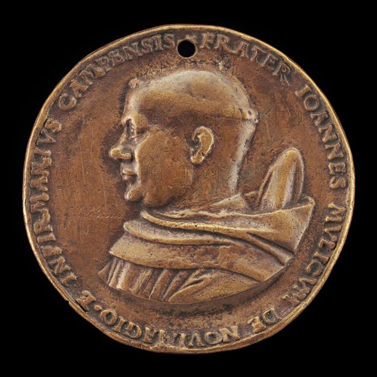 Johannes Mulicum, Infirmarian of the Cistercian Monastery at Kamp near Neuss [obverse], 1540.