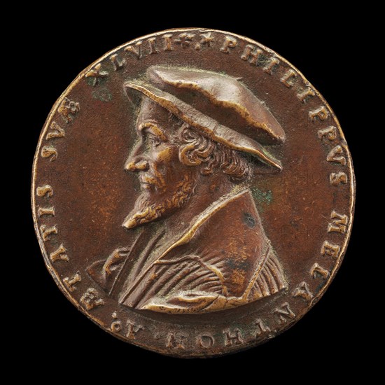 Philipp Melanchthon, 1497-1560, Reformer [obverse], probably 1543.