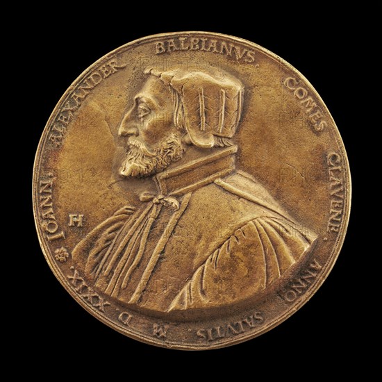 Giovanni Alessandro Balbiani, Count of Chiavenna, Captain in the Army of Georg van Frundsberg, 1529.