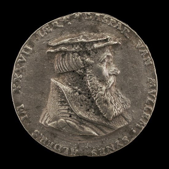 Caspar von Mulheim, 1506-1570/1571, Counselor of Cologne [obverse], 1543.