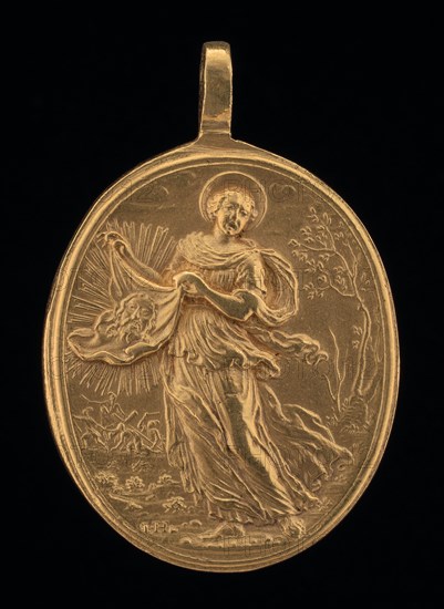 Saint Veronica [obverse], c. 1675.