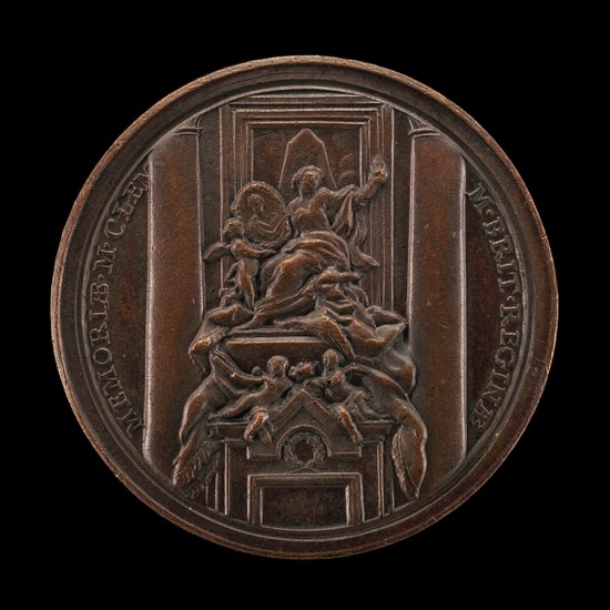 Tomb of Princess Maria Clementina Sobieska in St. Peter's [reverse], 1743.
