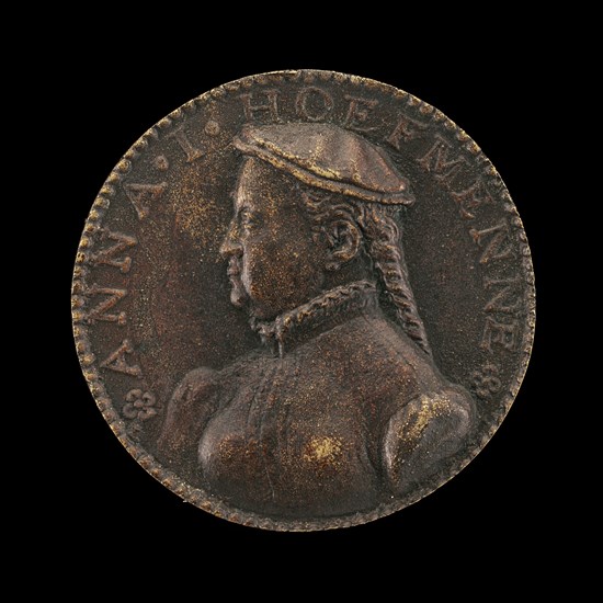 Anna Hofmann, died 1594, Second Wife of the Artist [obverse].