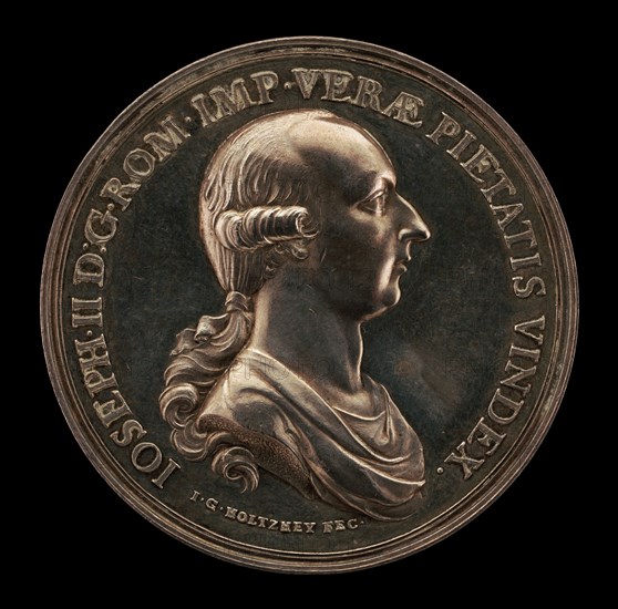 Joseph II, 1741-1790, Holy Roman Emperor 1765 [obverse], 1782.